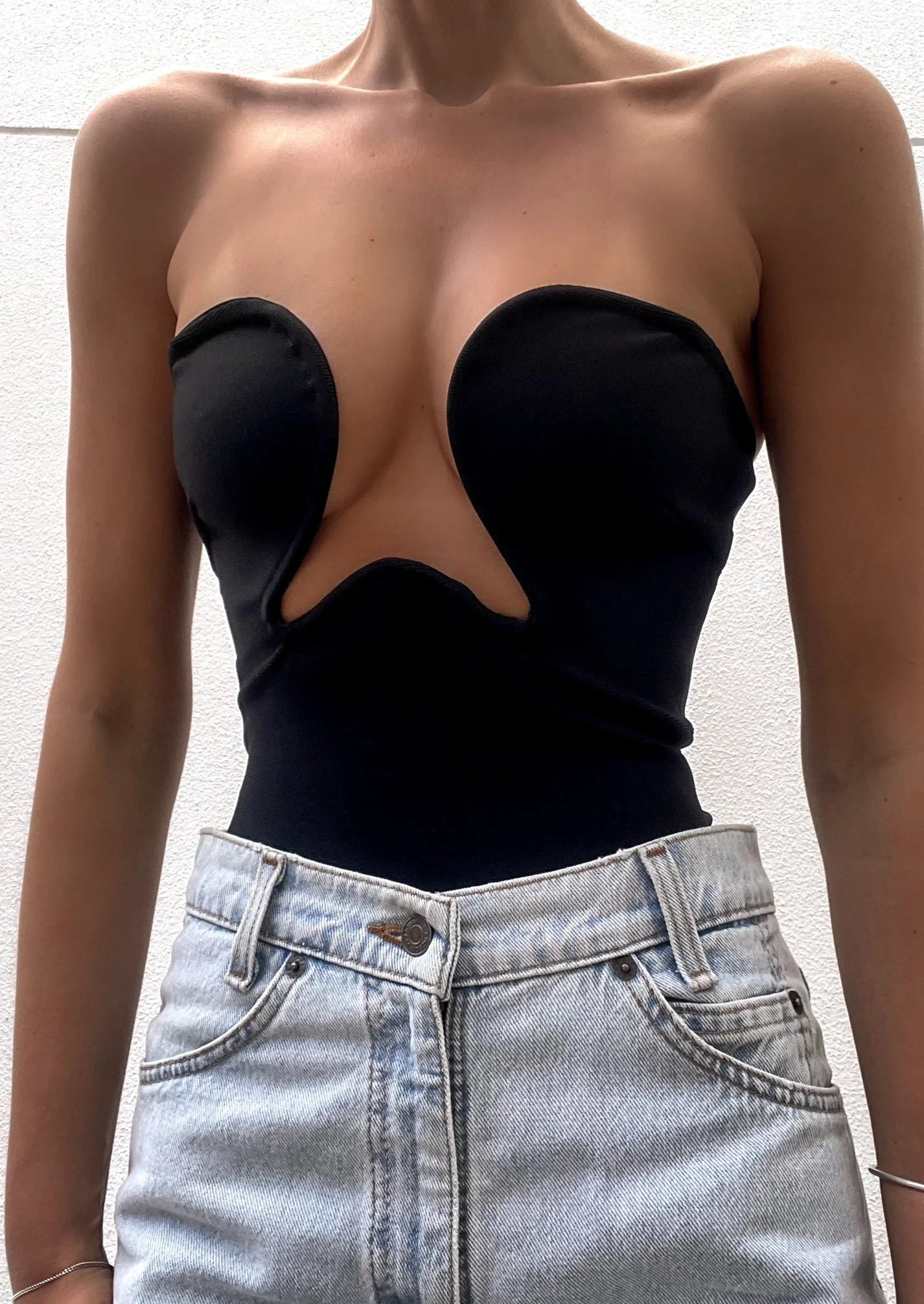 Navela | Strapless Bustier Top