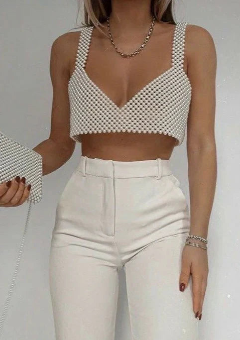 Navela | Pearl Sleeveless Top