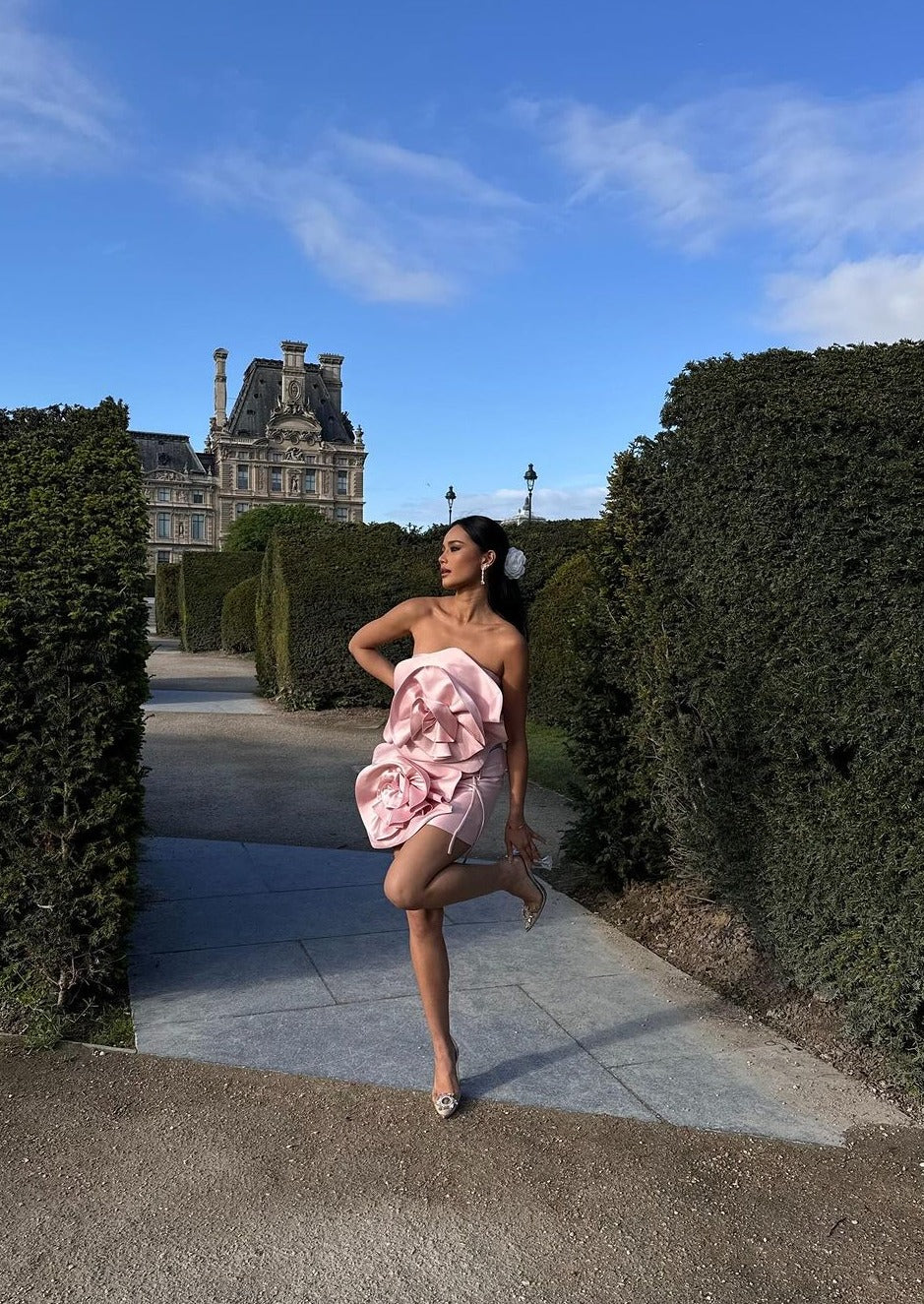 Navela | Flower Mini Dress