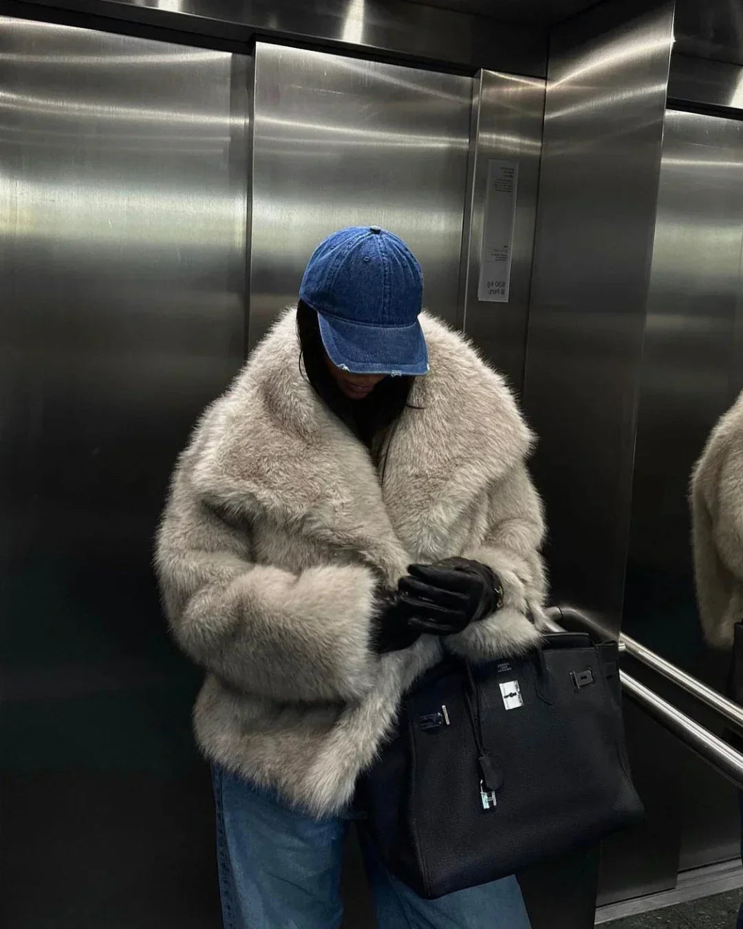 Navela | Faux Fur Coat
