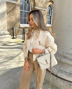 Navela | Elegant Boucle Jacket