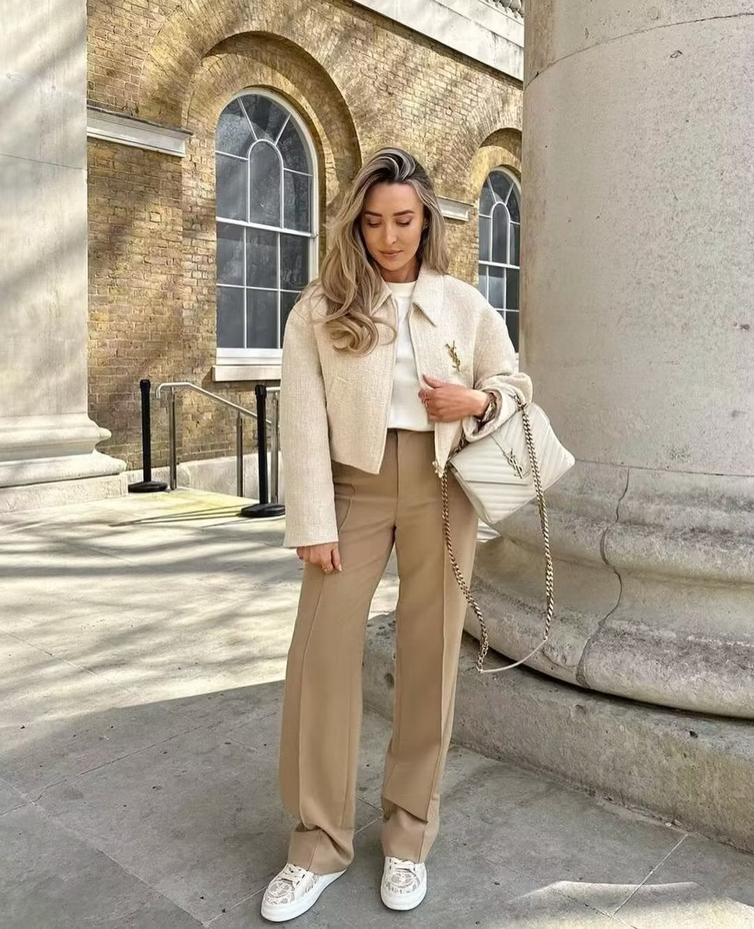 Navela | Elegant Boucle Jacket