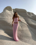 Navela | One-Strap Knitted Set