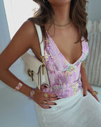 Navela | Sequin Halter Tank Top