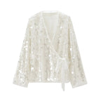 Navela | Glamorous Sparkling Blouse