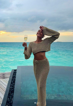 Navela | Long Sleeve Knitted Set