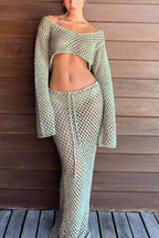 Navela | Long Sleeve Knitted Set