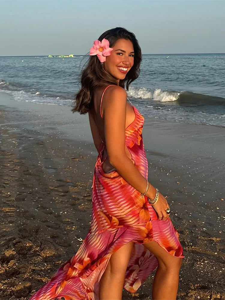 Navela | Vibrant Tropical Dress