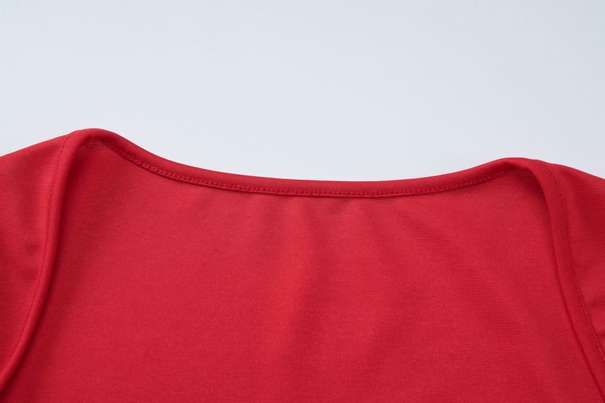 Navela | Long Sleeve Bow Detail Ruched Mini Dress